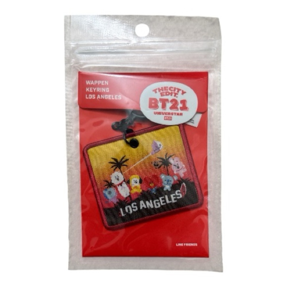 BT21 Wappen Keyring Los Angeles Line Friends